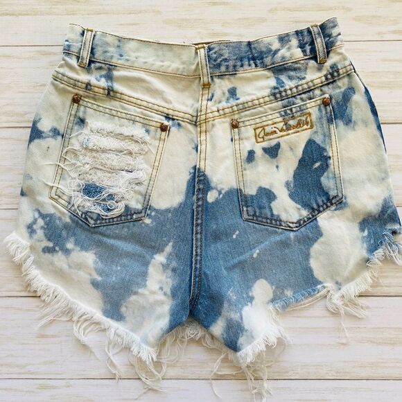 Vintage Gloria Vanderbilt Murjani Jean Shorts Sz 25/26 - Picture 2 of 12